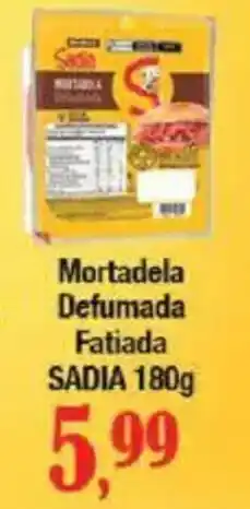 Supermercados Unidos Mortadela Defumada Fatiada SADIA oferta