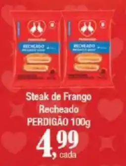 Supermercados Unidos Steak de Frango Recheado PERDIGÃO oferta