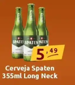 Dubom Supermercados Cerveja Spaten Long Neck oferta