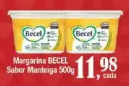 Supermercados Unidos Margarina BECEL Sabor Manteiga oferta