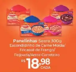 Supermercados Unidos Panelinhas Seara oferta
