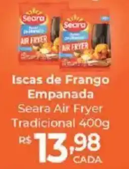 Supermercados Unidos Iscas de Frango Empanada Seara Air Fryer Tradicional oferta