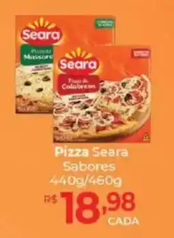 Supermercados Unidos Pizza Seara Sabores oferta