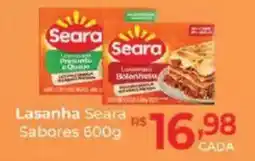 Supermercados Unidos Lasanha Seara Sabores oferta