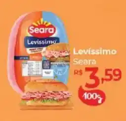 Supermercados Unidos Levissimo Seara oferta