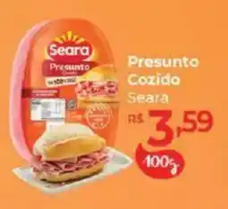 Supermercados Unidos Presunto Cozido Seara oferta