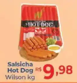 Supermercados Unidos Salsicha Hot Dog Wilson oferta