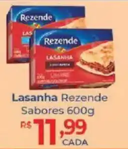 Supermercados Unidos Lasanha Rezende Sabores oferta