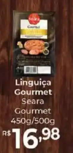 Supermercados Unidos Linguiça Gourmet Seara Gourmet oferta