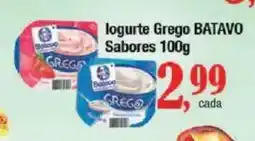 Supermercados Unidos logurte Grego BATAVO Sabores oferta
