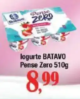 Supermercados Unidos logurte BATAVO Pense Zero oferta