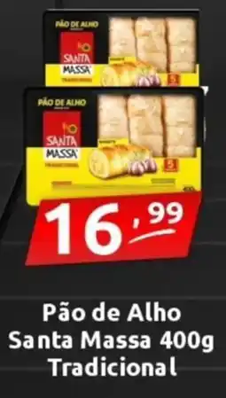 Dubom Supermercados Pão de Alho Santa Massa Tradicional oferta
