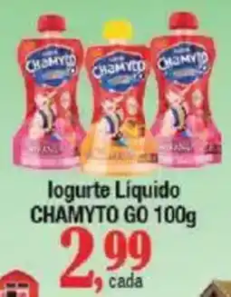 Supermercados Unidos logurte Líquido CHAMYTO GO oferta