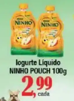 Supermercados Unidos logurte Liquido NINHO POUCH oferta