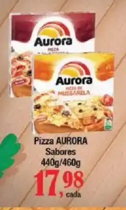 Supermercados Unidos Pizza AURORA Sabores oferta