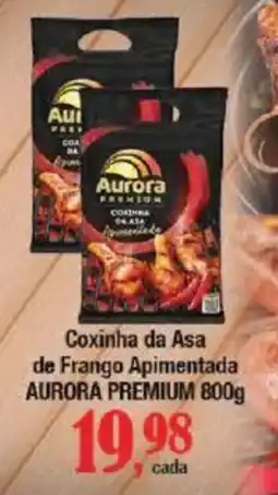 Supermercados Unidos Coxinha da Asa de Frango Apimentada AURORA PREMIUM oferta