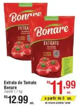 Fort Atacadista Extrato de Tomate Bonare Sachê oferta