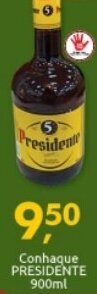Supermercados Nori Conhaque President 900ml oferta