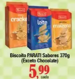 Supermercados Unidos Biscoito PARATI Sabores oferta
