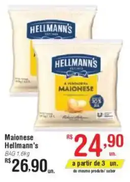 Fort Atacadista Maionese Hellmann's BAG oferta