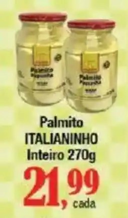 Supermercados Unidos Palmito ITALIANINHO Inteiro oferta