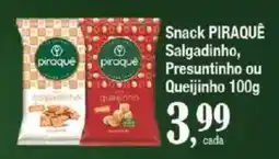 Supermercados Unidos Snack PIRAQUÊ Salgadinho, Presuntinho ou Queijinho oferta