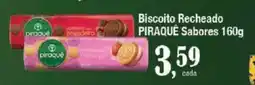 Supermercados Unidos Biscoito Recheado PIRAQUE Sabores oferta