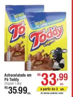Fort Atacadista Achocolatado em Pó Toddy Original oferta