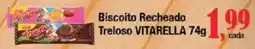 Supermercados Unidos Biscoito Recheado Treloso VITARELLA oferta