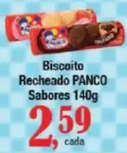 Supermercados Unidos Biscoito Recheado PANCO Sabores oferta