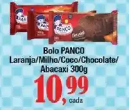 Supermercados Unidos Bolo PANCO Laranja/Milho/Coco/Chocolate/ Abacaxi oferta