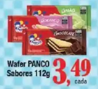 Supermercados Unidos Wafer PANCO Sabores oferta