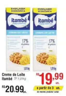 Fort Atacadista Creme de Leite Itambé TP oferta