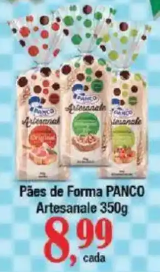 Supermercados Unidos Pães de Forma PANCO Artesanale oferta