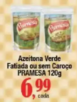 Supermercados Unidos Azeitona Verde Fatiada ou sem Caroço PRAMESA oferta