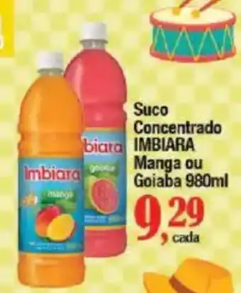 Supermercados Unidos Suco Concentrado IMBIARA Manga ou Goiaba oferta