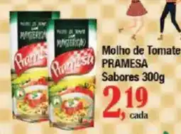 Supermercados Unidos Molho de Tomate PRAMESA Sabores oferta
