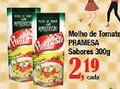 Supermercados Unidos Molho de Tomate PRAMESA Sabores oferta