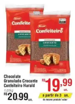Fort Atacadista Chocolate Granulado Crocante Confeiteiro Harald oferta
