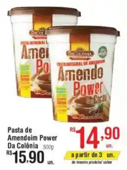 Fort Atacadista Pasta de Amendoim Power Da Colônia oferta
