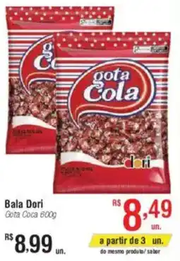 Fort Atacadista Bala Dori Gota Coca oferta