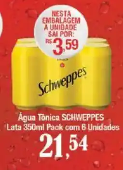 Supermercados Unidos Água Tônica SCHWEPPES oferta