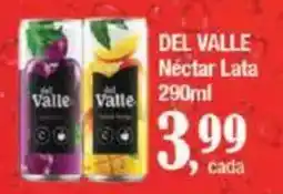 Supermercados Unidos DEL VALLE Néctar Lata oferta