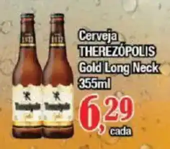 Supermercados Unidos Cerveja THEREZÓPOLIS Gold Long Neck oferta