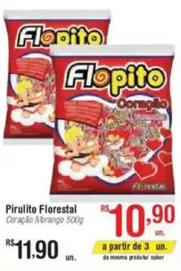 Fort Atacadista Pirulito Florestal Coração Morango oferta