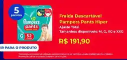 Supermercados Mateus Fralda Descartável Pampers Pants Hiper oferta