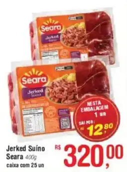 Fort Atacadista Jerked Suíno Seara oferta