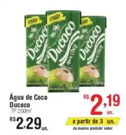 Fort Atacadista Água de Coco Ducoco TP oferta