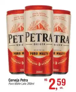 Fort Atacadista Cerveja Petra Puro Malte Lata oferta