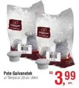Fort Atacadista Pote Galvanotek oferta